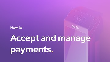 How to Accept and Manage Payments on your Helcim POS App and Hardware