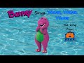 Barney sings Water Water Water (AI Cover)