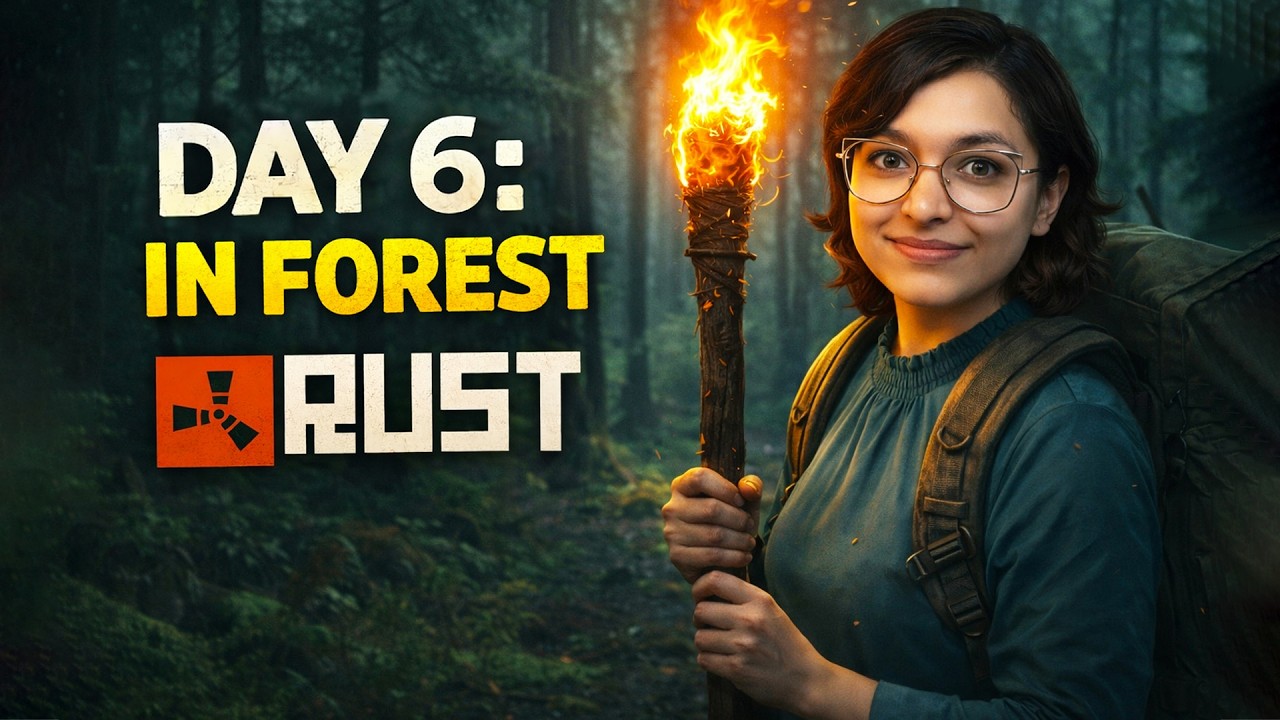 Day 6 in Forest | RUST | Lady Predator