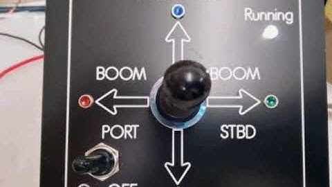 4 Way joystick control panel