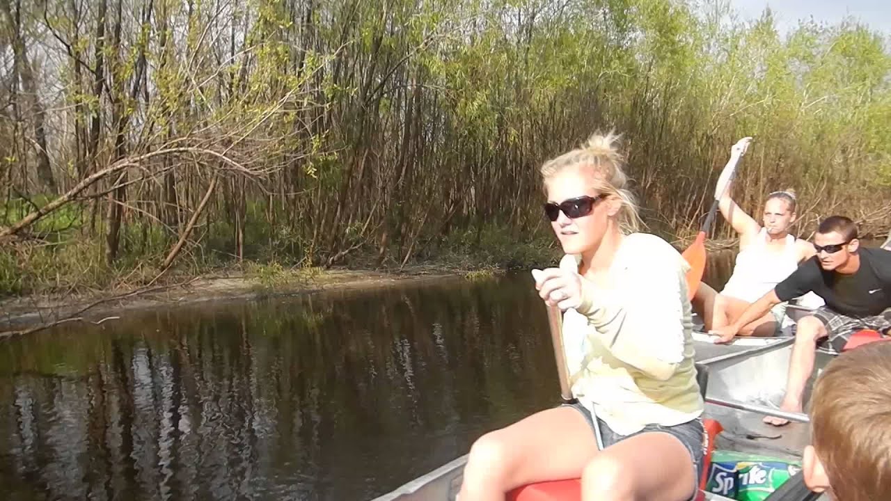 Peace River Canoe Trip 1/11/2015 video 6 YouTube