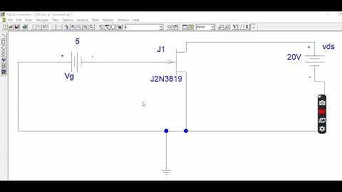Pspice | FET characteristics |CG and CS