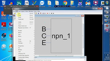 Electric VLSI Exercise 3 Common Emitter Amp