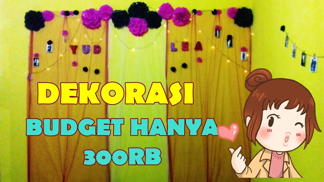 Diy Room Decor Indonesia 3 Budget Murah 300ribu