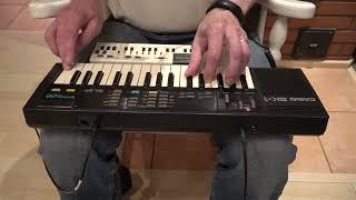 Casio SK-1 demo song Four Voice Part 1 16.9.2023