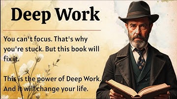 Deep Work || Learn English Through Book Summary 📖 || Graded Reader || Improve Your English Fluency✅️