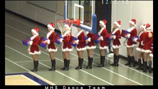(LEGACY VIDEO) 12-7-2012 MHS Dance Team