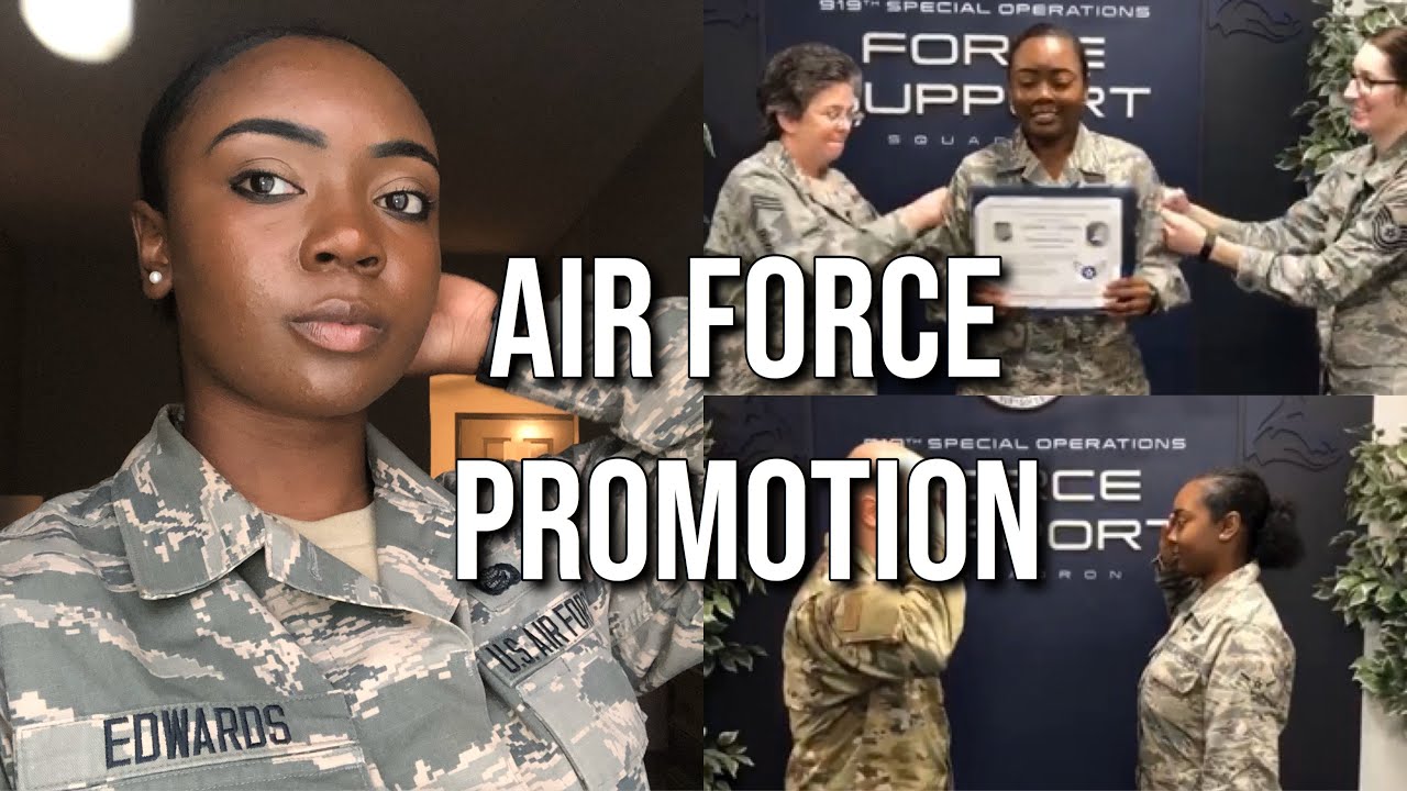 Air Force Day in the Life | Military Promotion |Air Force Vlog - YouTube