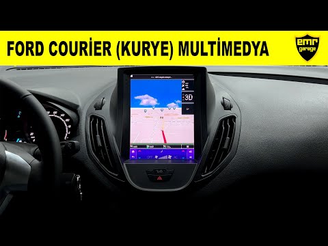 Ford Courier Tesla ekran android multimedya inceleme - Emr Garage Ankara