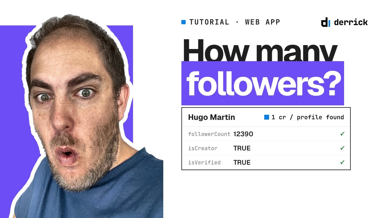 LinkedIn follower count for every prospect in your list (tutorial)
