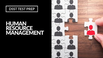 DSST Exams | DSST Human Resource Management Study Guide