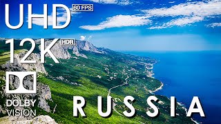 RUSSIA  12K Scenic Relaxation Film  With Inspiring Cinematic Music  12K (60fps) Video UltraHD