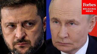 Karoline Leavitt Asked About Russia-Ukraine Peace Talks After Recent Wave Of Heavy Russian Strikes