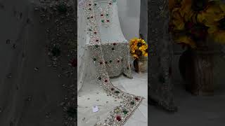 PRICE.  3150. SUITS *** MALTI GOTA ******* FABRIC CHIFFON ****** BOTTOM SANTOON ***SHIPPING