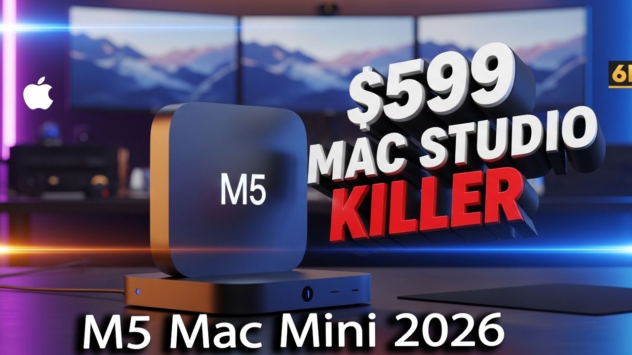 The $599 Mac Studio Killer: M5 Mac Mini Official Leaks! (2026