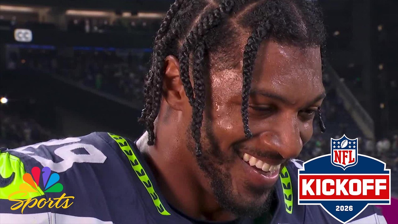 Josh Jobe: Seahawks have Sam Darnold's back 'all the time' | NFL Kickoff | NFL on NBC