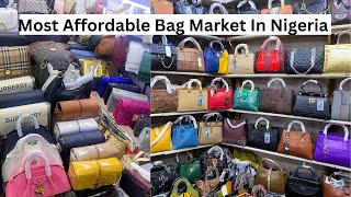 The Biggest & Cheapest Bag Market In Nigeria | Quality Bags on a Budget | Market Vlog screenshot 4