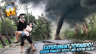 GILA!!! BIKIN TORNADO SENDIRI TAPI MALAH JADI BENCANA!!! BOCIL LARI KETAKUTAN KOCAR KACIR!!!