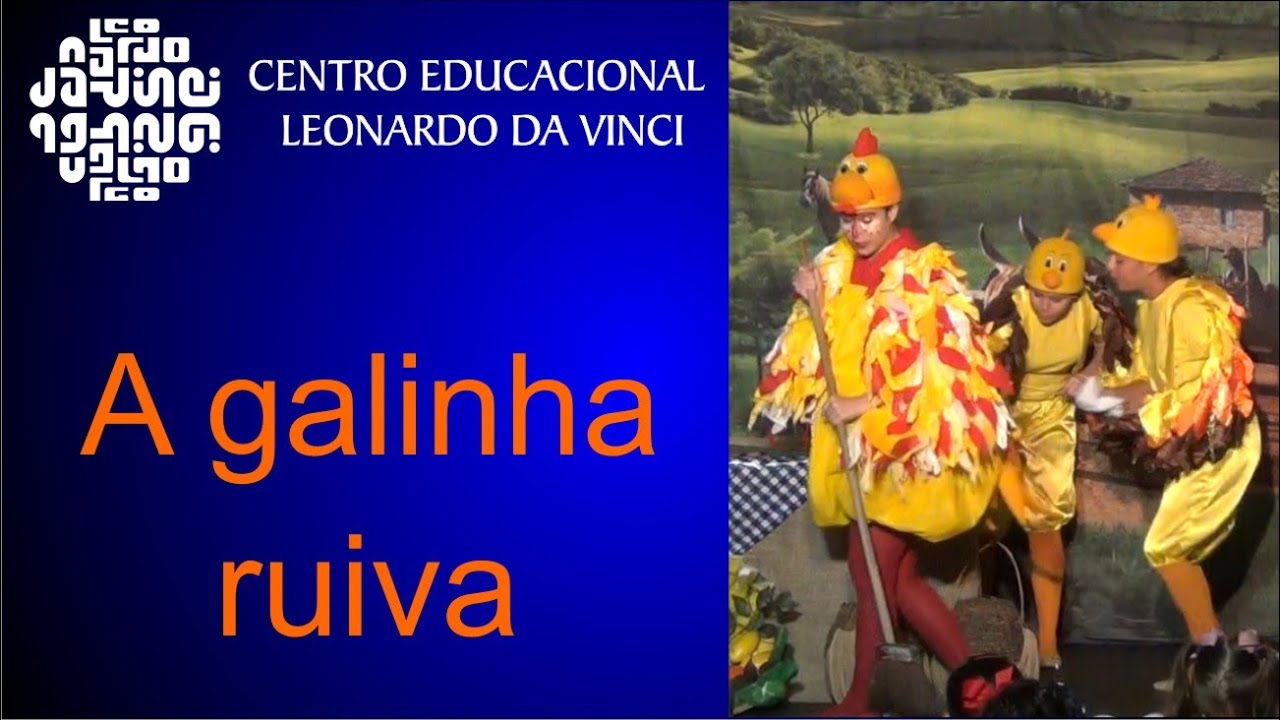 PARAÍSO DO EDUCANDO: A Galinha Ruiva - Sucata