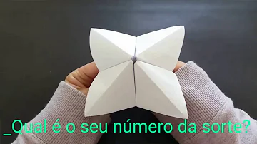 O que é dobradura e origami?