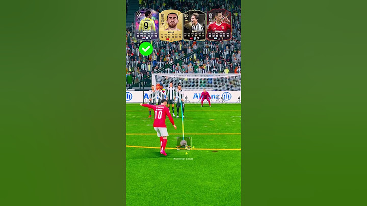 Juventus Vs Benfica Free kick Challenge in FC 25 #shorts #football #ucl