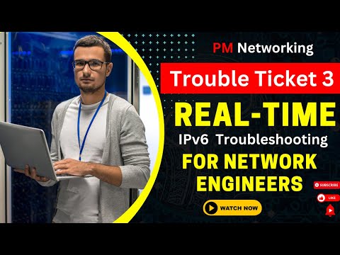 Trouble Ticket 3 | IPv6 Network Troubleshooting For Network Engineer | #ipv6 #ipv6_addresses