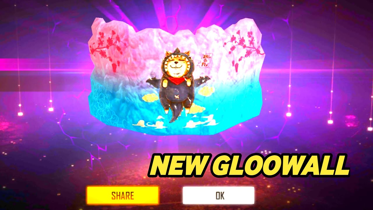 New Gloowall Skin-Free Fire Upcoming Gloowall Skin | Free Fire New
