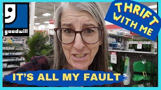 IT'S ALL MY FAULT | Thrift With Me at a Las Vegas Goodwill