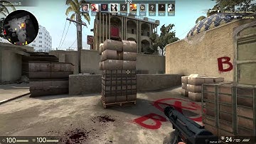 Winning deathmatch with only Tec-9??!?!?!?!?!??!? Counter Strike