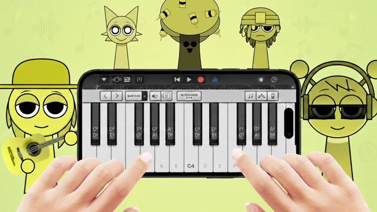 Incredibox Sprunki MUSTARD Recreated in GarageBand!