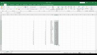 Excelde Otomatik Doldurma Ve Seri Oluşturma