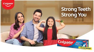 Colgate's new Calcium Boost Formula!