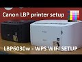 i-SENSYS imageCLASS LBP6030w LBP6018w WPS Setup and print from iPhone6