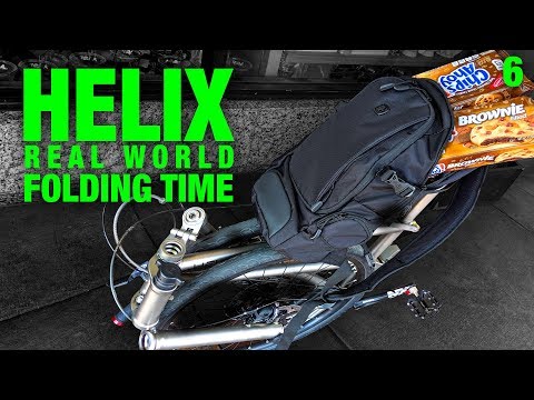 Helix Bike - REAL WORLD Folding Time