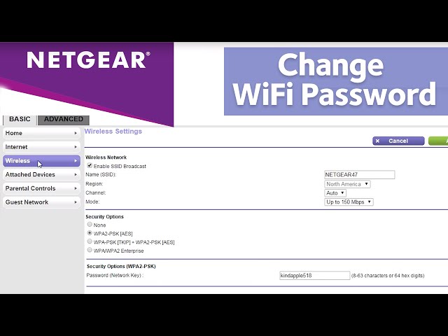 How to Change your Wireless Router Name and Password | NETGEAR - YouTube