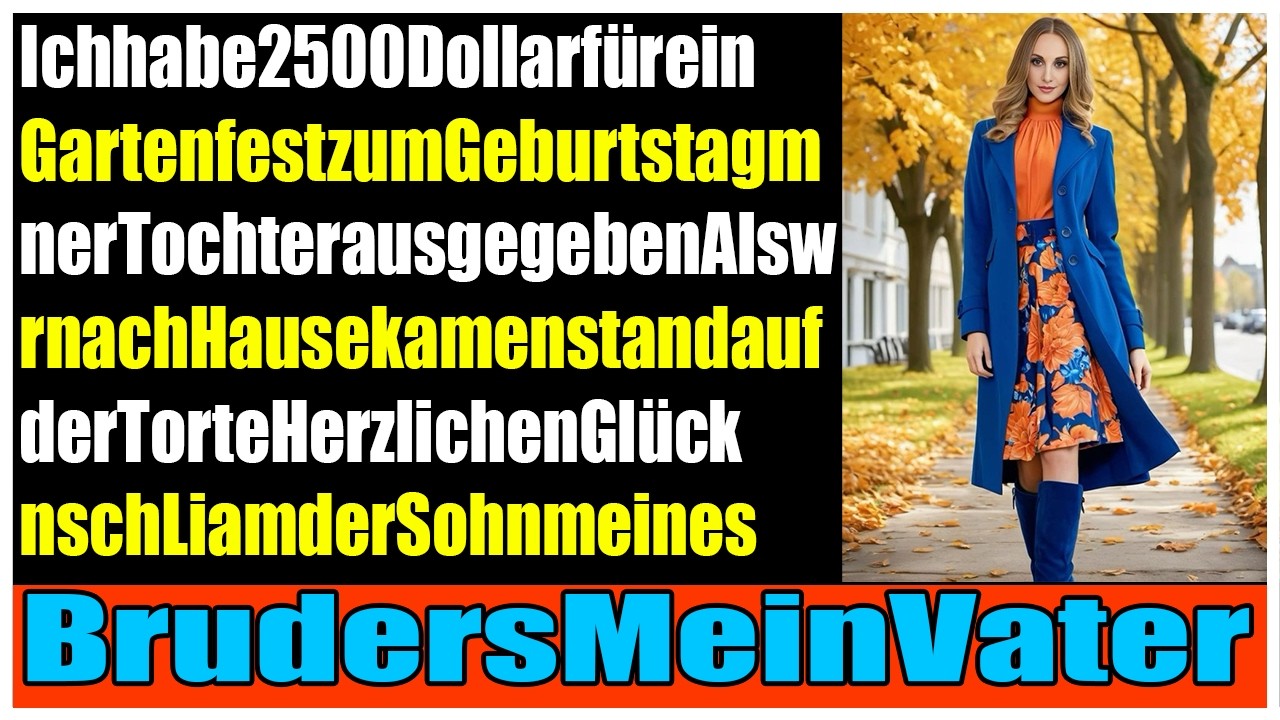 Ich Gab 2500$ Für Den Geburtstag Meiner Tochter Aus Doch Auf Der Torte Stand Etwas Schockierendes