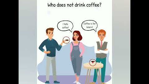 Who Is? Brain Teaser & Tricky Riddles || Who does not not drink coffee? || Level 166 || Answers ||