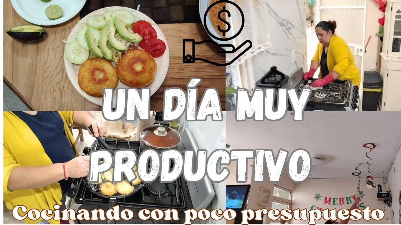 UN DÍA MUY PRODUCTIVO EN MI HOGAR // LIMPIANDO Y COCINANDO // QUITANDO LA DECORACIÓN NAVIDEÑA 
