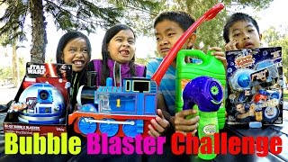 Bubble Blaster Challenge: R2-D2 Bubble Blaster, Glow Bubble Blaster, Gazillion Streamin Bubbles +