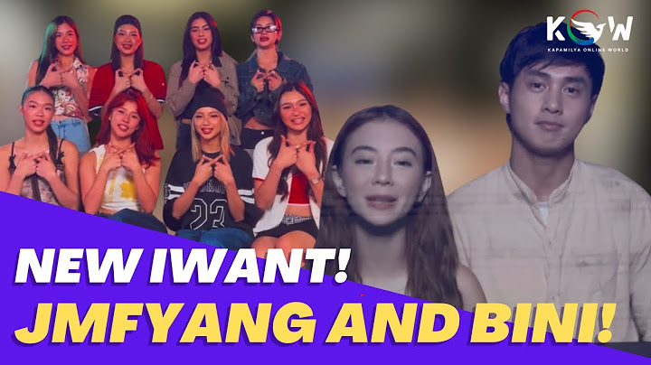 JMFyang at BINI nagbahagi ng kanilang mensahe para sa bagong bihis ng IWANT!