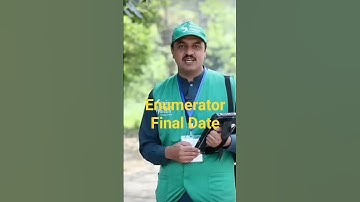 Enumerator job update|Enumerator update|Enumerator|#enumeration #enumerator #job #jobs #enumerator