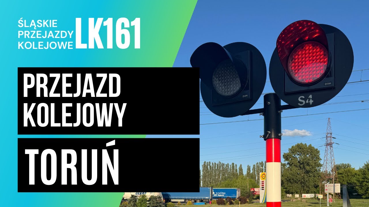 Przejazd Kolejowy Toruń ul. Równinna