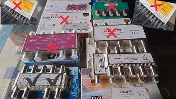 DiSEqC Switch Setting 32Satellites With 8 Port DiSEqCSwitch. New DiSEqC Switch