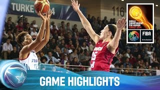 France v Canada - Game Highlights - Group B