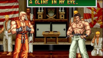 Art of Fighting 2 - Ryo vs Takuma (Arcade Intro)