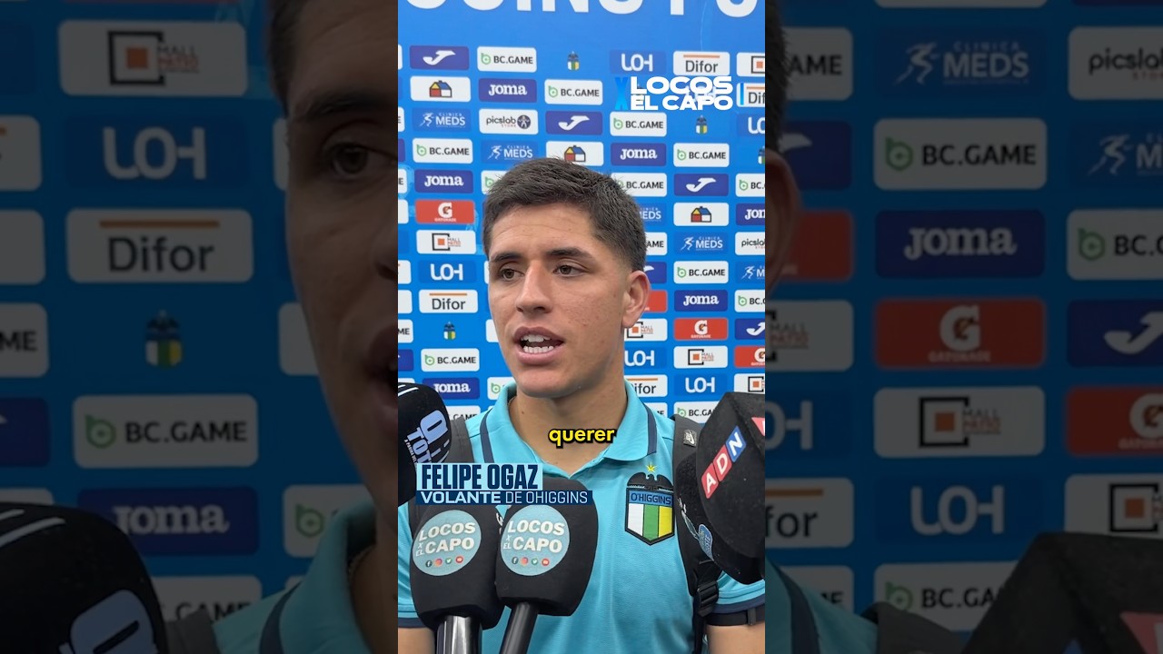 “EMPECÉ A TRABAJAR MI MENTALIDAD DE QUERER MÁS” / FELIPE OGAZ POST VICTORIA VS AUDAX.