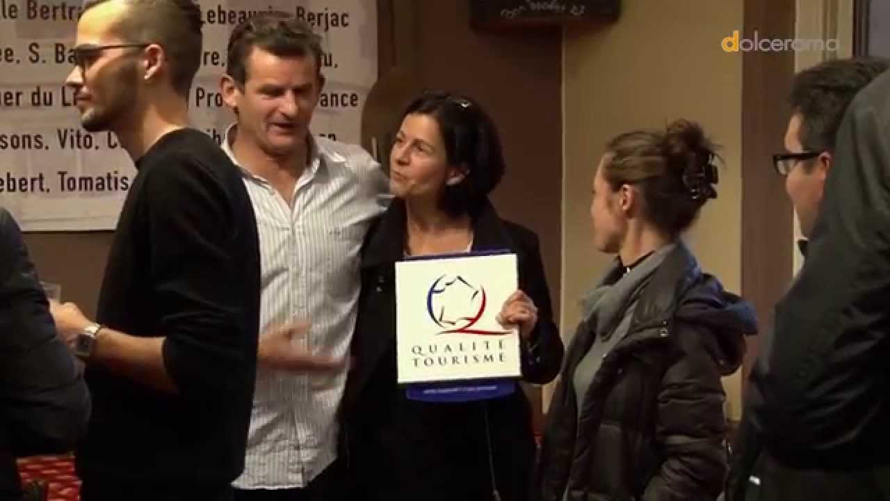 Le restaurant Le Café du Marché reçoit le Label Qualité Tourisme par France Boissons...