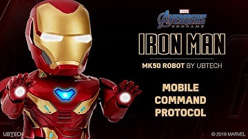 Iron Man MK50 Robot by UBTECH | Mobile Command Protocol