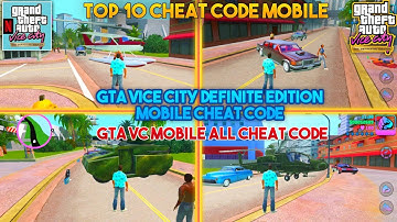 Top 10 cheat code Gta vice city Definitive edition Netflix Mobile cheat code/Vice City mobile cheats