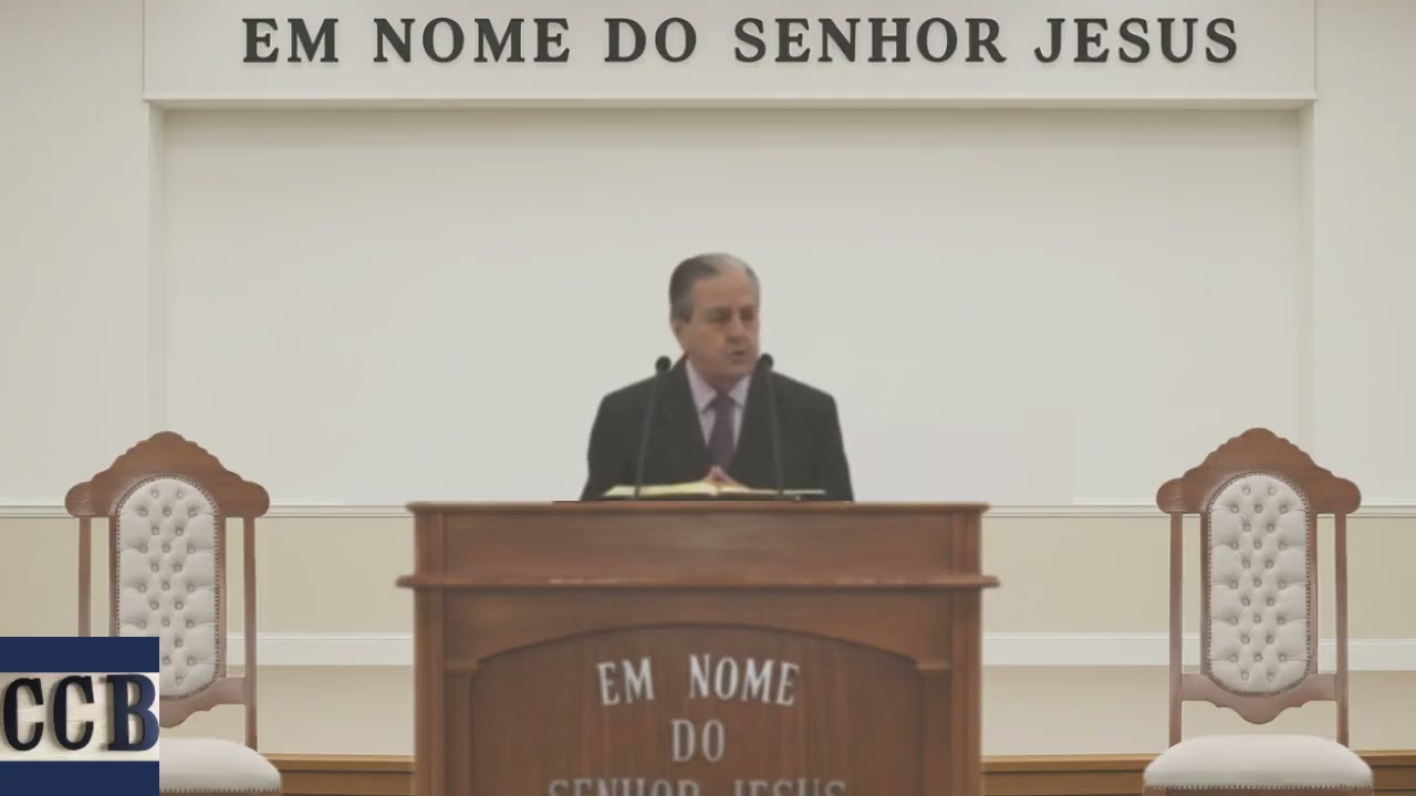 Santo Culto CCB Palavra Hoje Online - 08/03/2026 - Dom - Mateus 11
